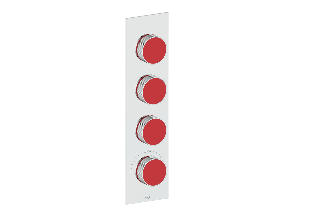 MOND TRIM FOR 3/4" HIGH-FLOW TH VALVE WITH 3 VOLUME CONTROLS