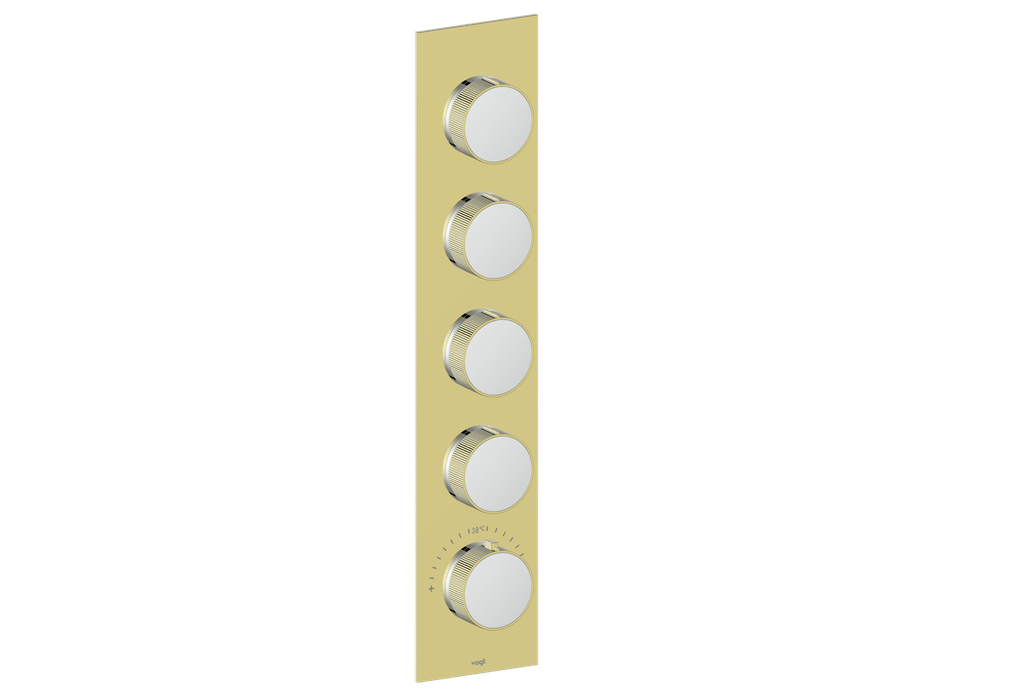 MOND TRIM FOR 3/4" HIGH-FLOW TH VALVE WITH 4 VOLUME CONTROLS