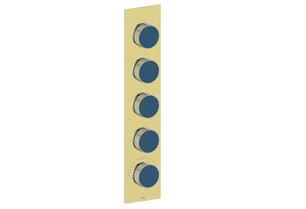 MOND TRIM FOR 3/4" HIGH-FLOW TH VALVE WITH 4 VOLUME CONTROLS