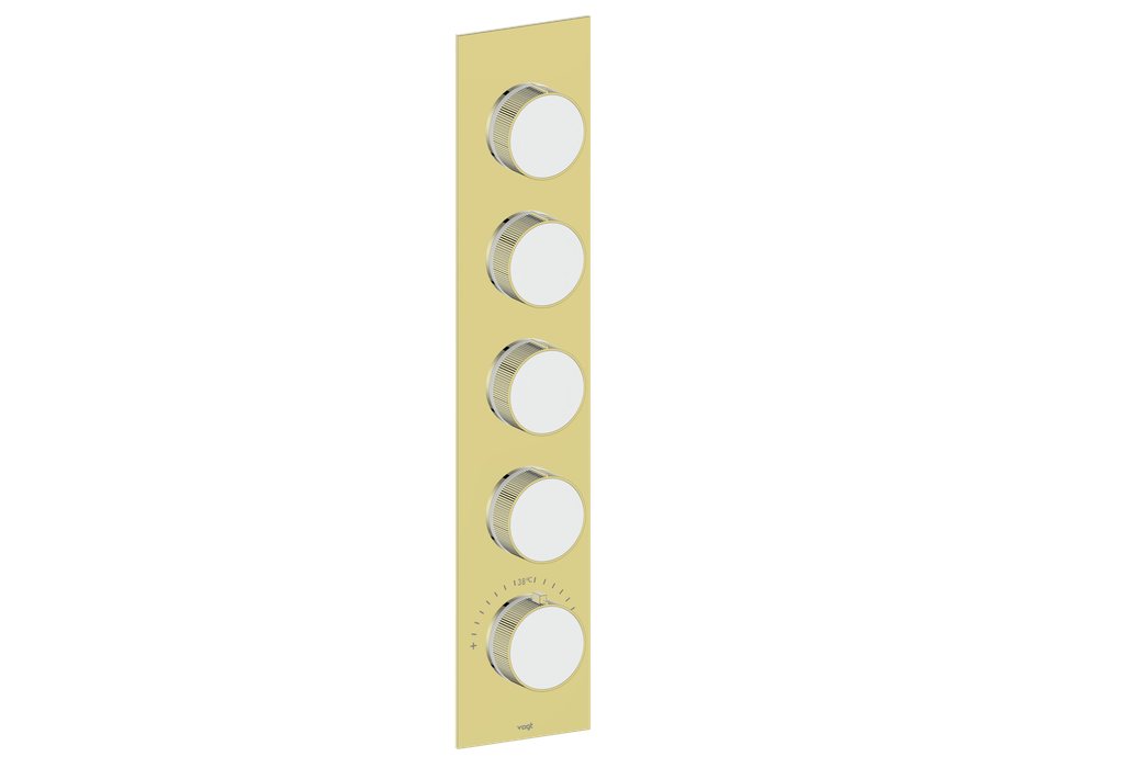 MOND TRIM FOR 3/4" HIGH-FLOW TH VALVE WITH 4 VOLUME CONTROLS