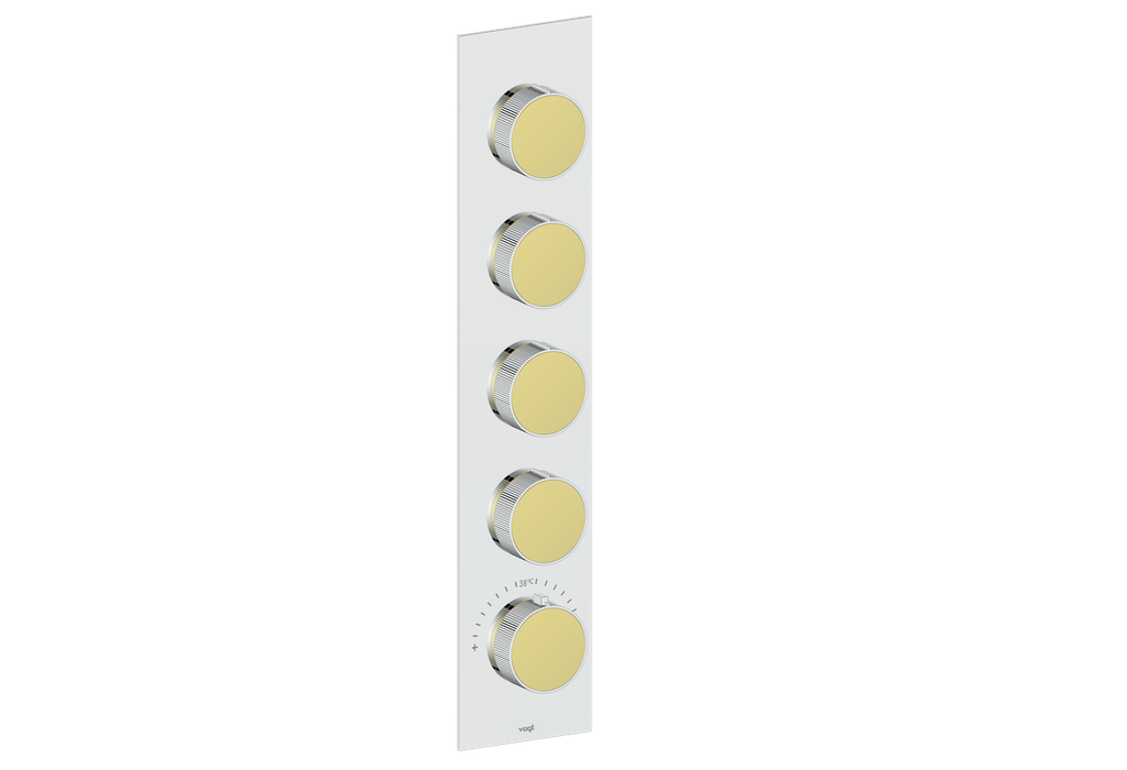 MOND TRIM FOR 3/4" HIGH-FLOW TH VALVE WITH 4 VOLUME CONTROLS