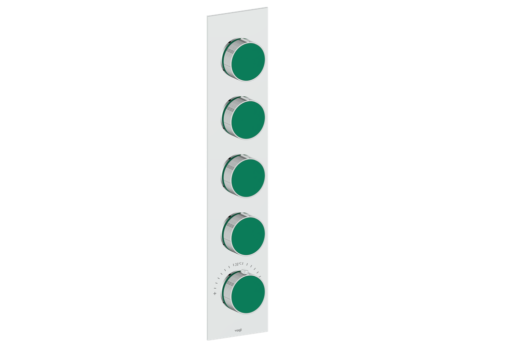 MOND TRIM FOR 3/4" HIGH-FLOW TH VALVE WITH 4 VOLUME CONTROLS