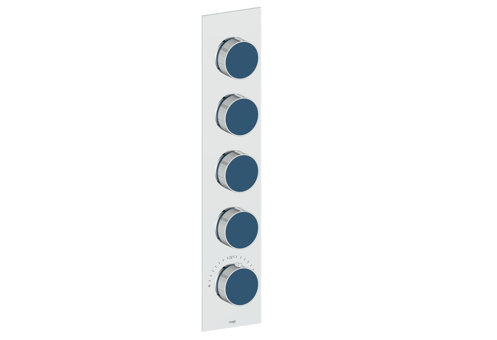 MOND TRIM FOR 3/4" HIGH-FLOW TH VALVE WITH 4 VOLUME CONTROLS