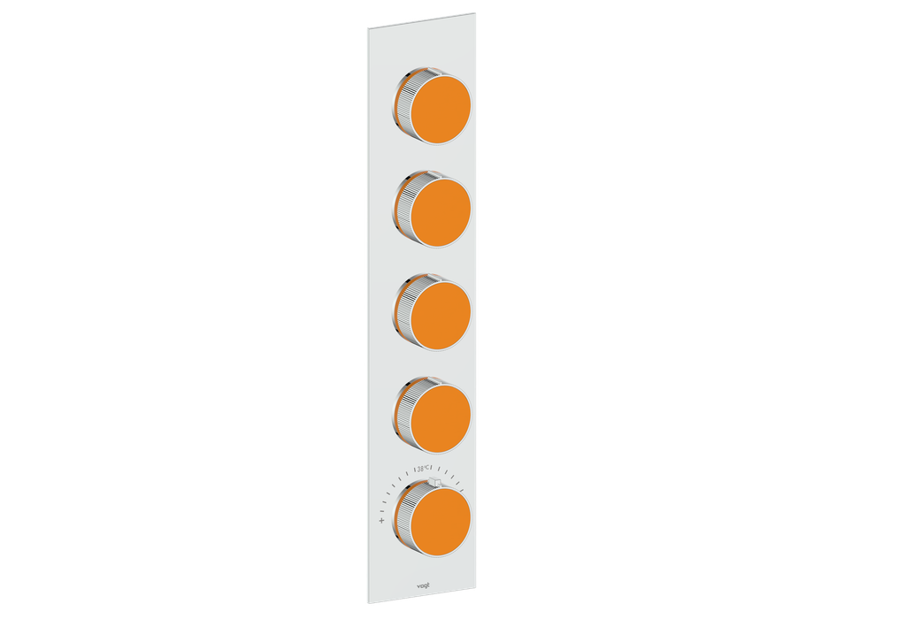 MOND TRIM FOR 3/4" HIGH-FLOW TH VALVE WITH 4 VOLUME CONTROLS