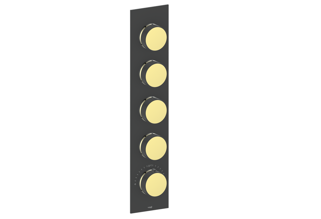 MOND TRIM FOR 3/4" HIGH-FLOW TH VALVE WITH 4 VOLUME CONTROLS
