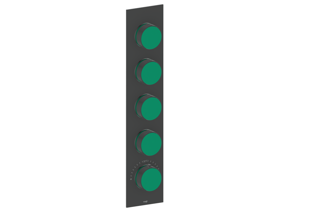 MOND TRIM FOR 3/4" HIGH-FLOW TH VALVE WITH 4 VOLUME CONTROLS