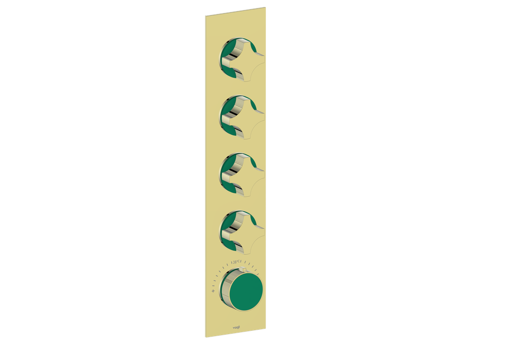 MOND TRIM FOR 3/4" HIGH-FLOW TH VALVE WITH 4 VOLUME CONTROLS