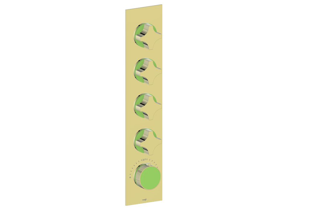 MOND TRIM FOR 3/4" HIGH-FLOW TH VALVE WITH 4 VOLUME CONTROLS