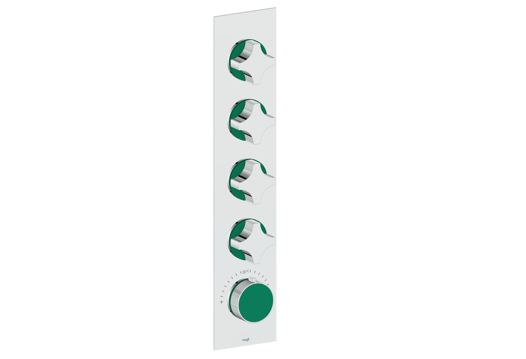 MOND TRIM FOR 3/4" HIGH-FLOW TH VALVE WITH 4 VOLUME CONTROLS