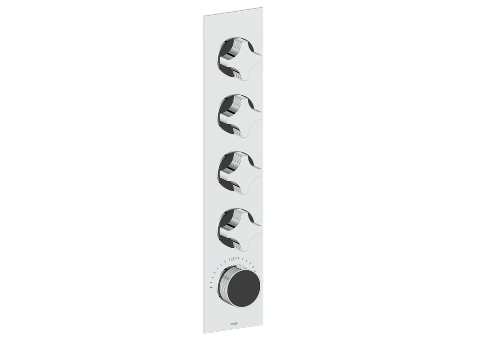 MOND TRIM FOR 3/4" HIGH-FLOW TH VALVE WITH 4 VOLUME CONTROLS