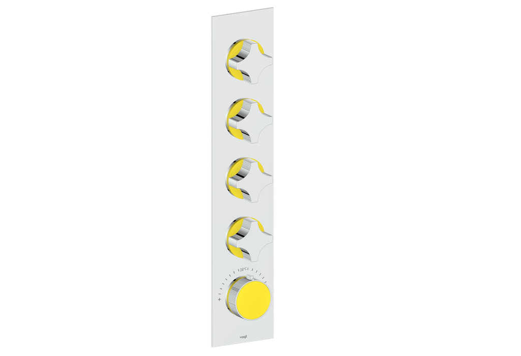 MOND TRIM FOR 3/4" HIGH-FLOW TH VALVE WITH 4 VOLUME CONTROLS