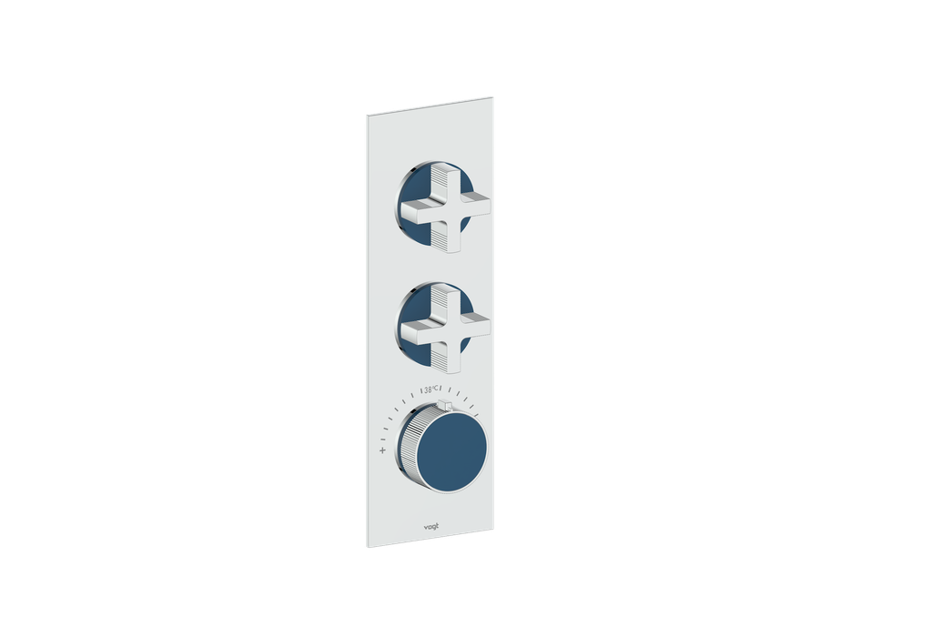 MOND TRIM FOR 3/4" HIGH-FLOW TH VALVE WITH 2 VOLUME CONTROLS