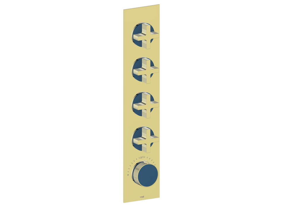 MOND TRIM FOR 3/4" HIGH-FLOW TH VALVE WITH 4 VOLUME CONTROLS