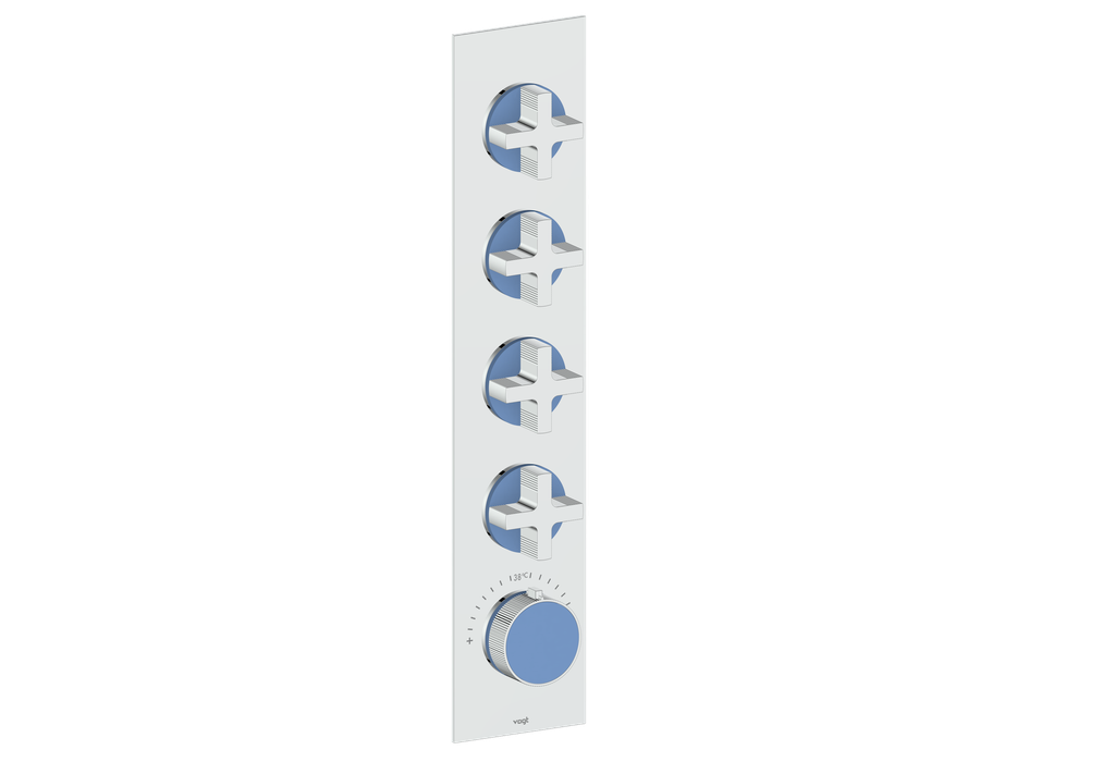 MOND TRIM FOR 3/4" HIGH-FLOW TH VALVE WITH 4 VOLUME CONTROLS