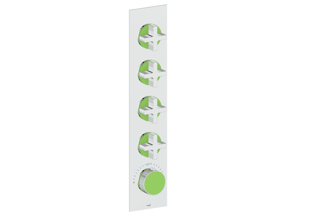 MOND TRIM FOR 3/4" HIGH-FLOW TH VALVE WITH 4 VOLUME CONTROLS