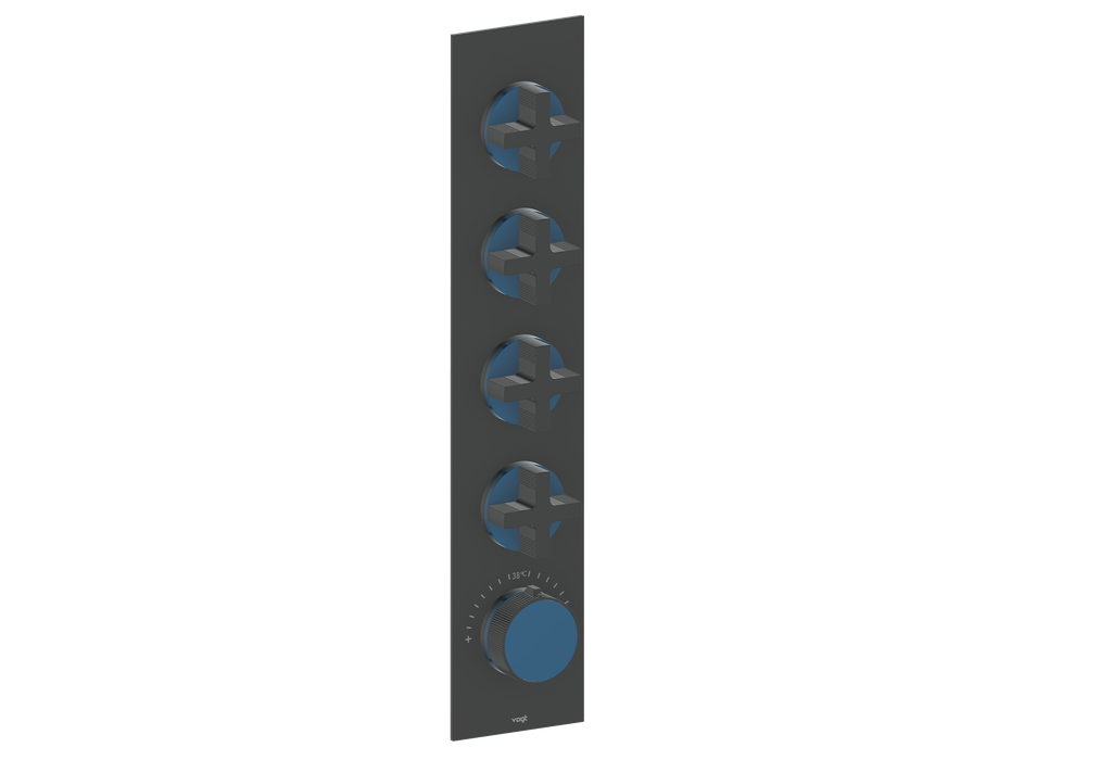 MOND TRIM FOR 3/4" HIGH-FLOW TH VALVE WITH 4 VOLUME CONTROLS