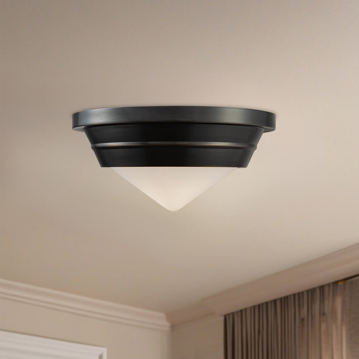 Alora Willard 10-in Flush Mount