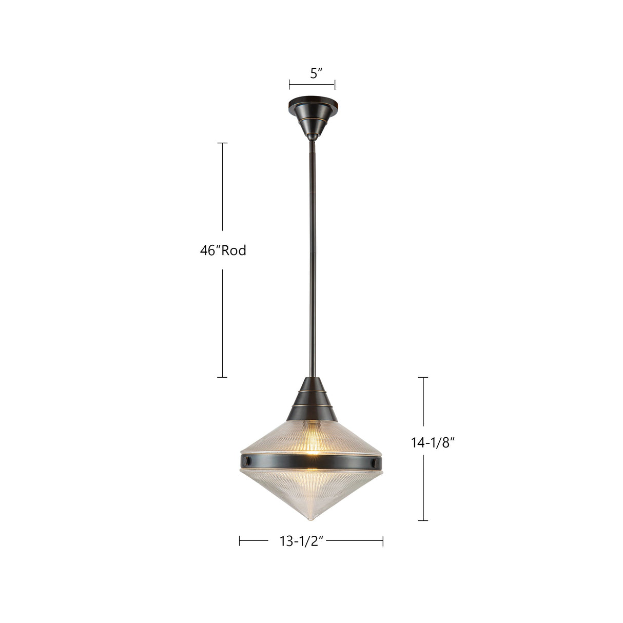 Alora Willard 14-in Pendant