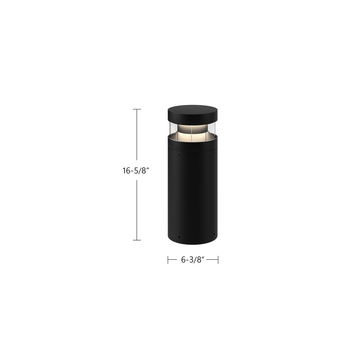 Kuzco Windermere 16-in Exterior Bollard