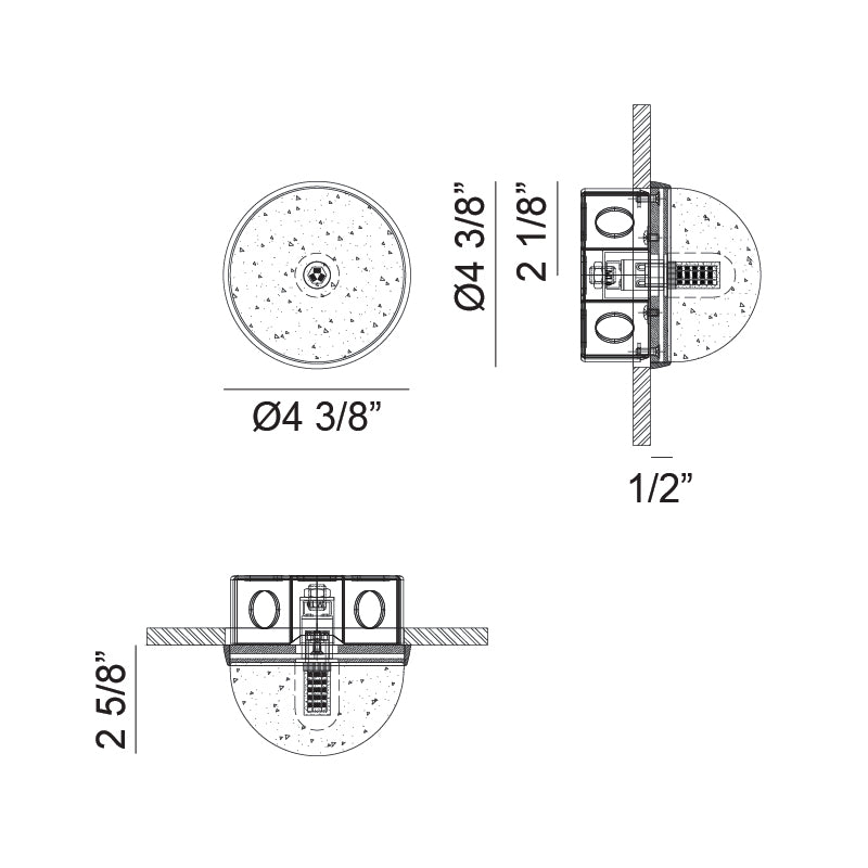 Matteo Misty LED Wall Sconce & Ceiling Mount WX33101 - image 2