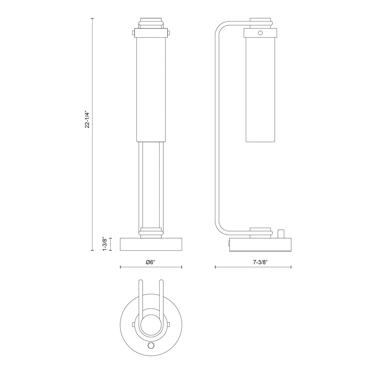 Alora Wynwood 22-in Table Lamp