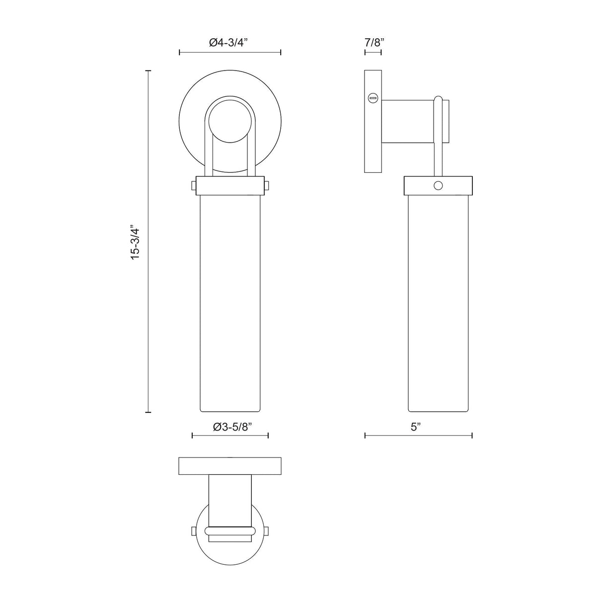 Alora Wynwood 16-in Wall/Vanity Light
