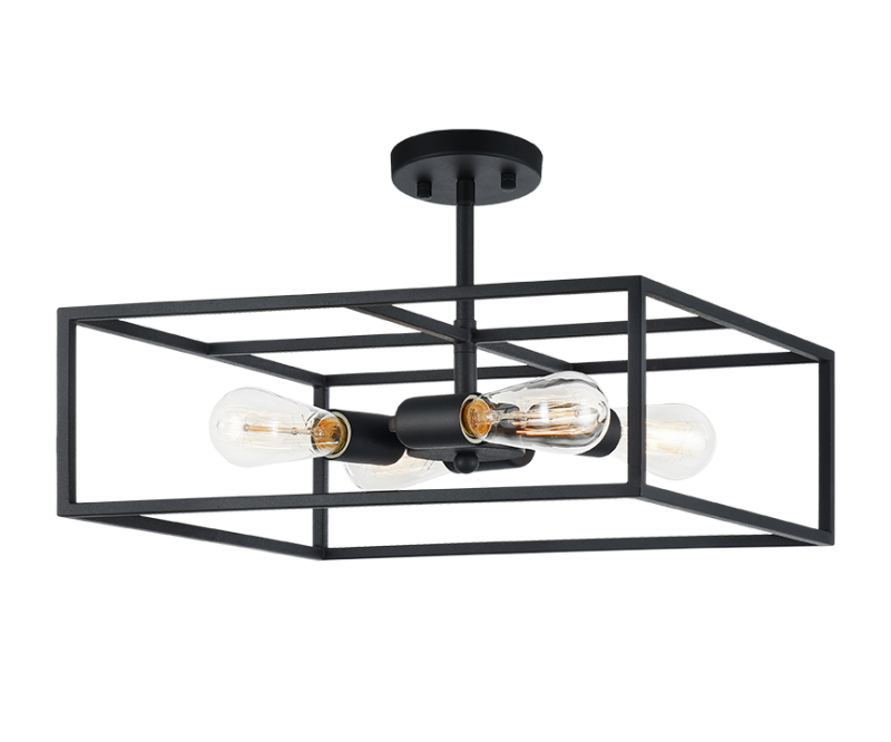 Matteo Candid 4-Light Flush Mount Ceiling Light X71644RB
