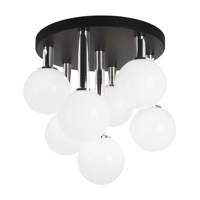 Matteo Stellar 7-Light Flush Mount Ceiling Light X75307AG - image 4