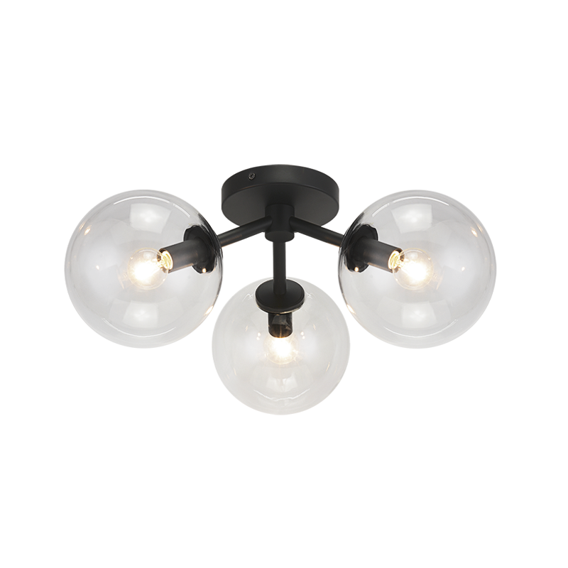 Matteo Novo 3-Light Flush Mount Ceiling Light X81703AG - image 3
