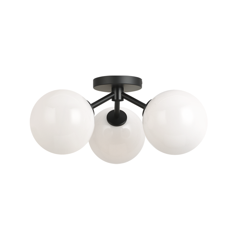 Matteo Novo 3-Light Flush Mount Ceiling Light X81703AG - image 4
