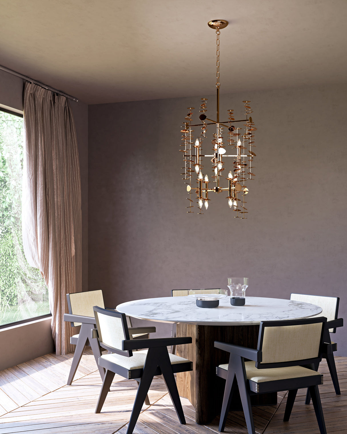 Alora Yukari 41-in Chandelier
