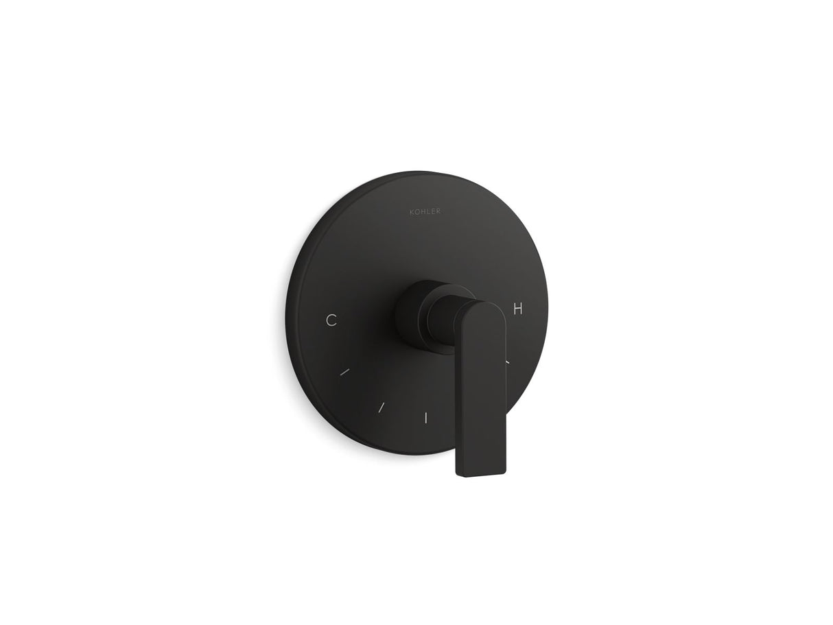 Composed® MasterShower® temperature control valve trim with lever handle