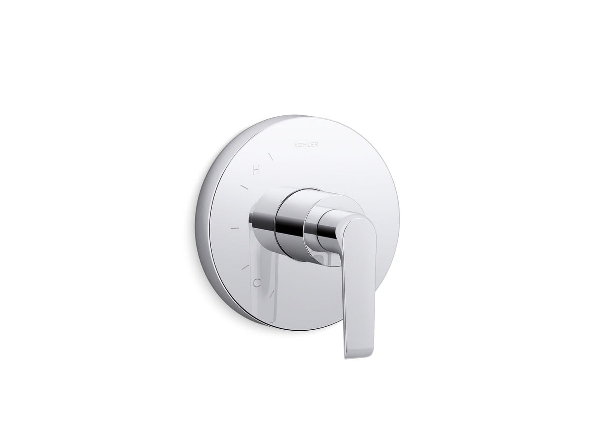 Avid® Rite-Temp® valve trim with lever handle