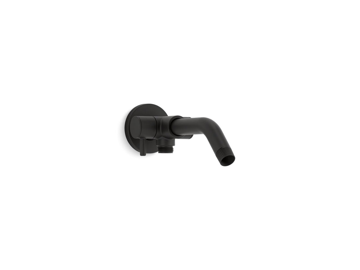 Shower arm with 2-way diverter