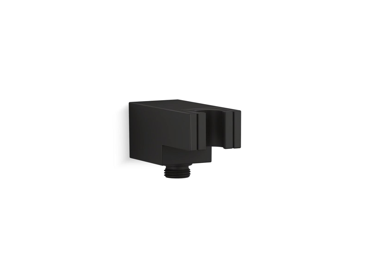 Statement® Wall-mount handshower holder with supply elbow and check valve
