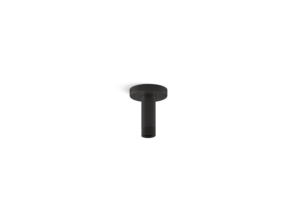 Statement® 3" ceiling-mount single-function rainhead arm and flange