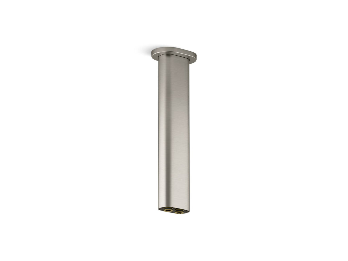 Statement® 10" ceiling-mount two-function rainhead arm and flange