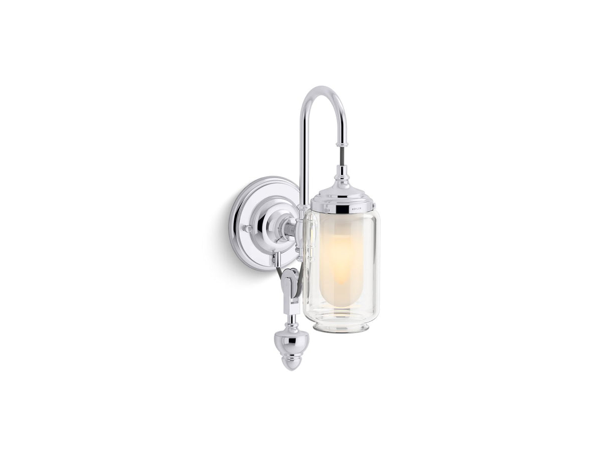 Artifacts® One-light adjustable sconce