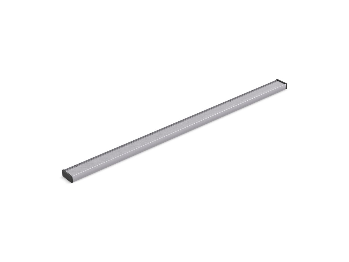 2-1/2" x 48" linear drain grate with tile-in panel