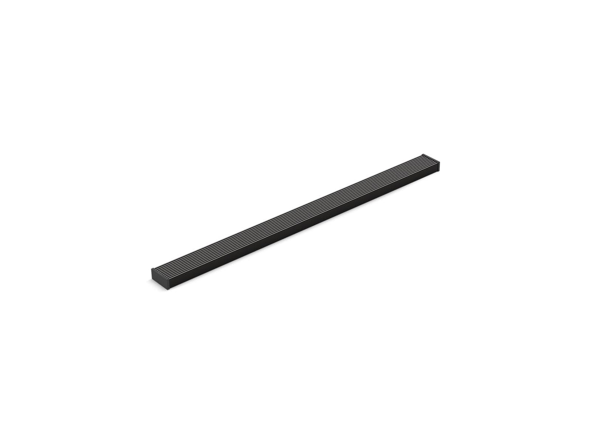 2-1/2" x 36" linear drain grate with lattice pattern