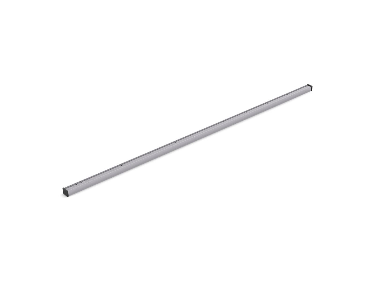 1-1/4" x 60" linear drain grate with tile-in panel