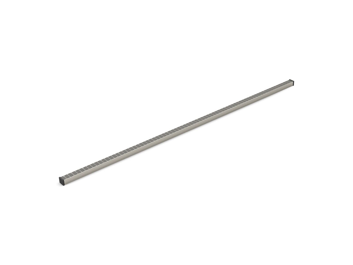 1-1/4" x 60" linear drain grate with lattice pattern