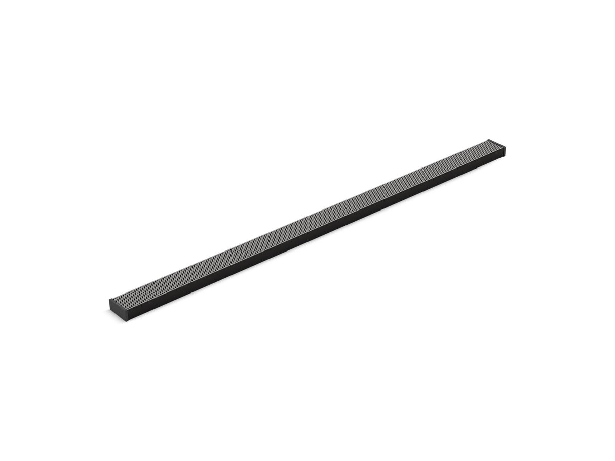 2-1/2" x 48" linear drain grate with perforated pattern
