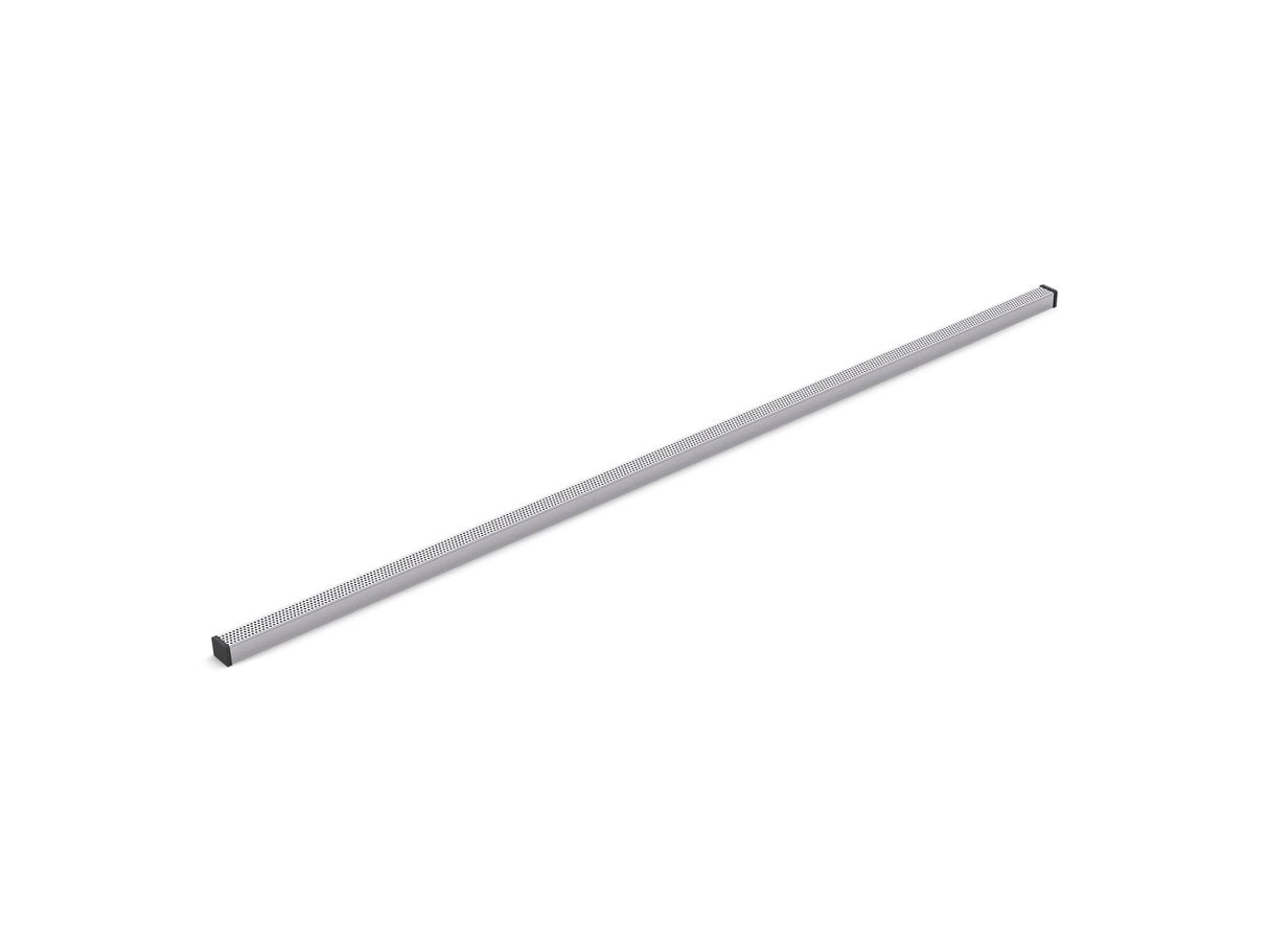 1-1/4" x 60" linear drain grate with perforated pattern