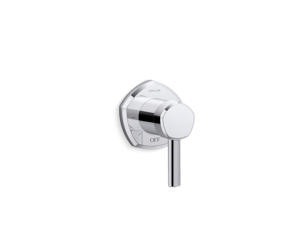 Occasion® MasterShower® volume control valve trim with lever handle