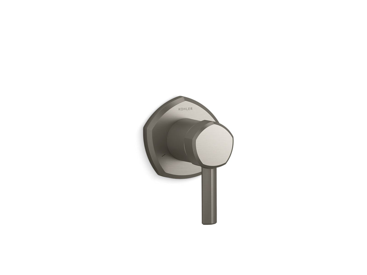 Occasion® MasterShower® transfer valve trim with lever handle