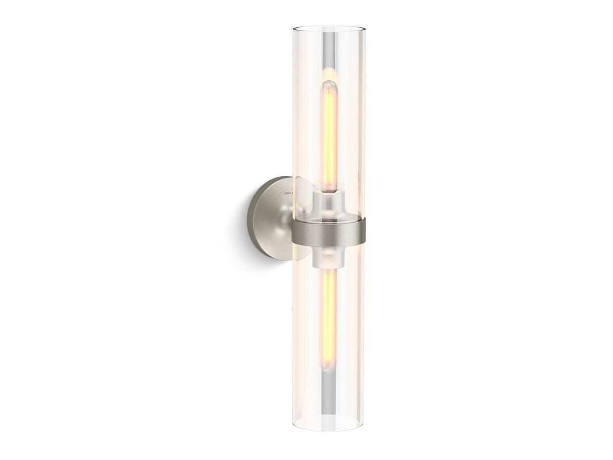 Purist® Two-light sconce