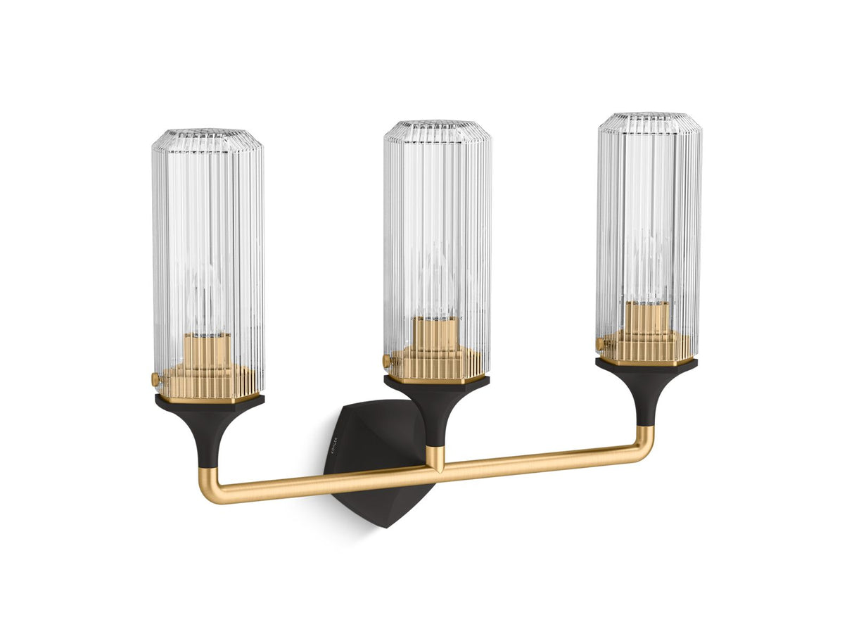Occasion® Three-light sconce