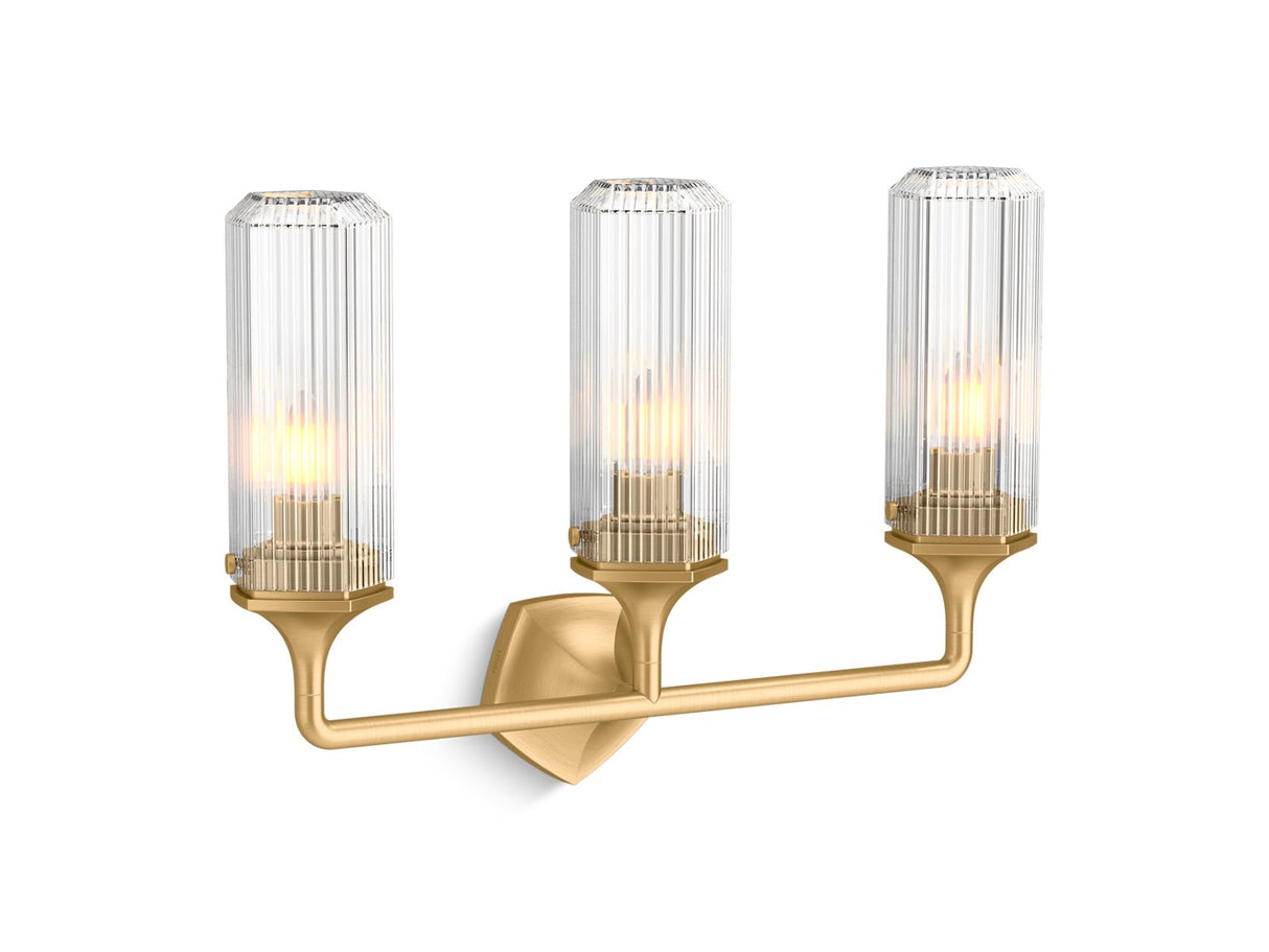 Occasion® Three-light sconce