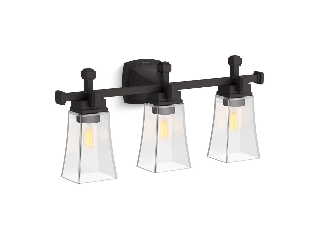 Riff® Three-light sconce